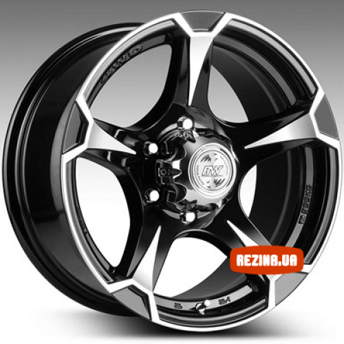 Купить диски Racing Wheels H-547 R16 6x139.7 j8.0 ET10 DIA110.5 BK-F/P